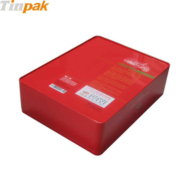 food packaging rectangular tins