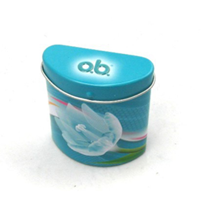 Irregular Shape Small Gum Candy Tin