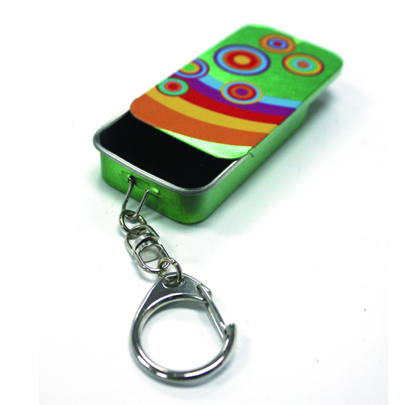 Slider Mint Tin With Key Ring