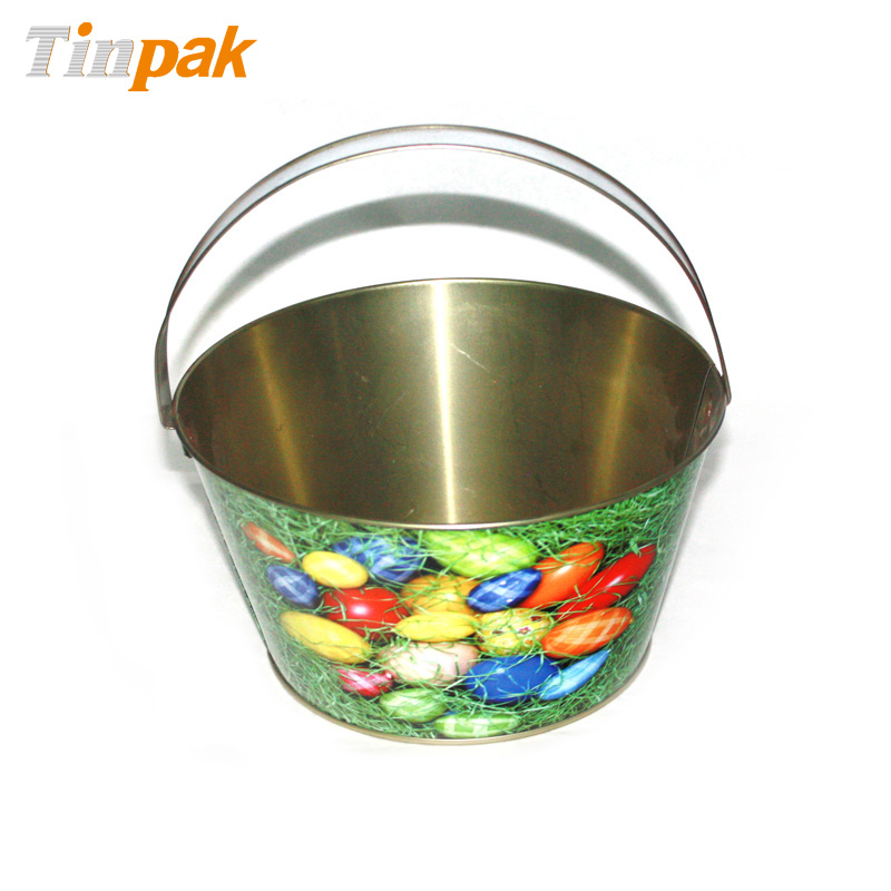 Wholesale easter tin buckets