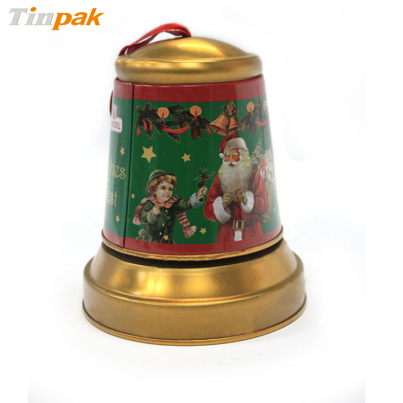 Christmas Jingle Bell Tins for Candy