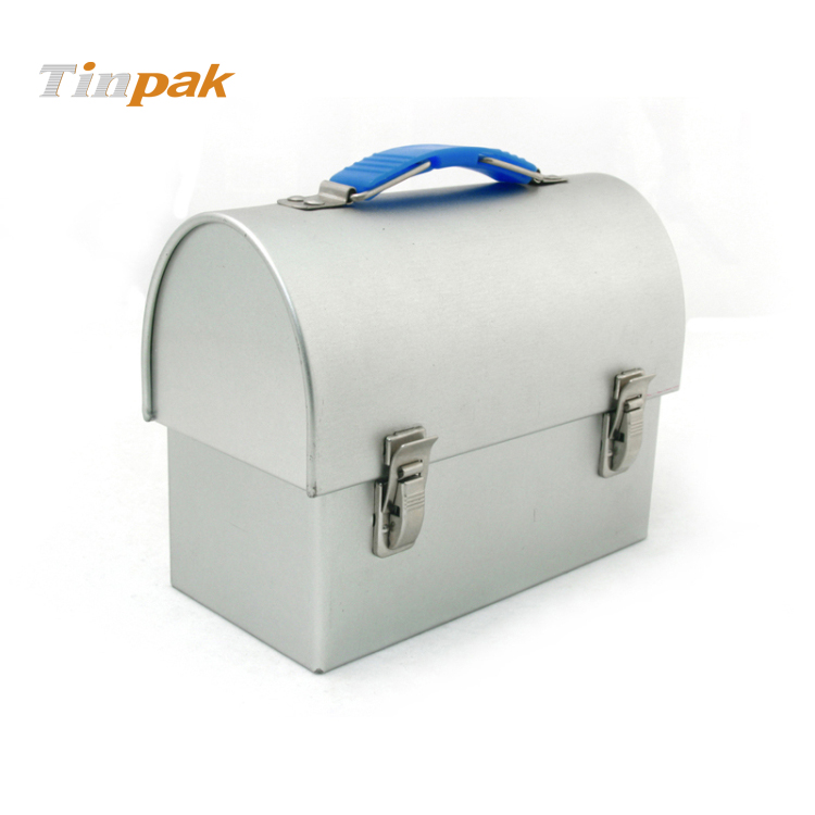 Plain Metal Dome Lunch Box