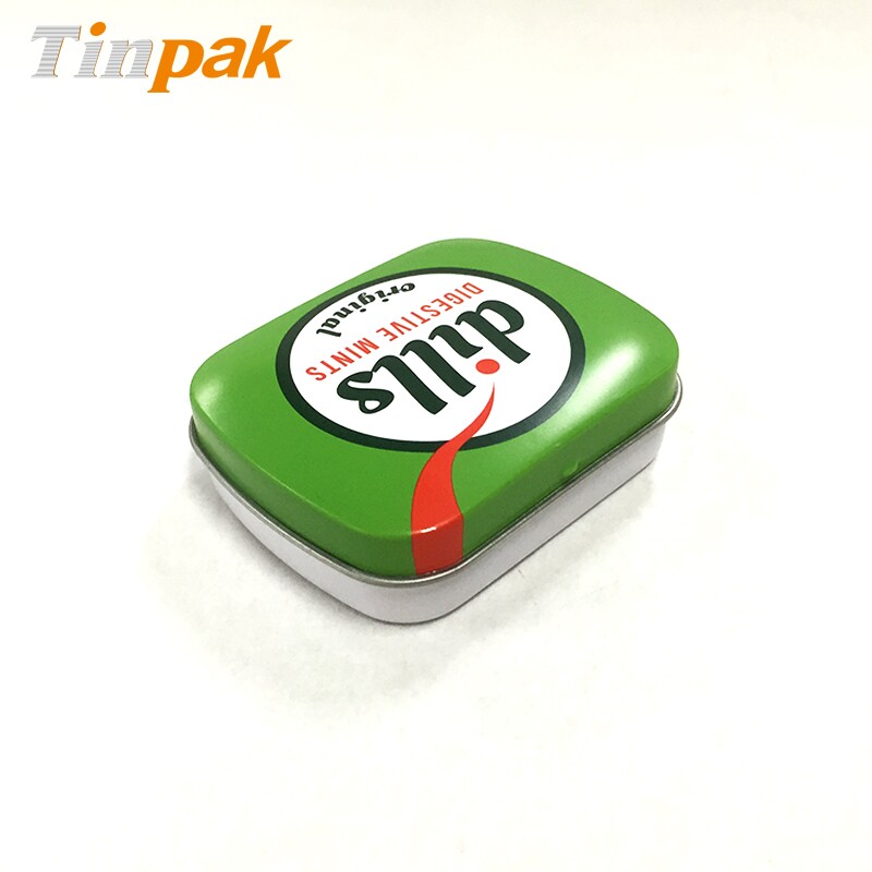 Bespoke Printed Mini Mint Tin With Hinged Lid