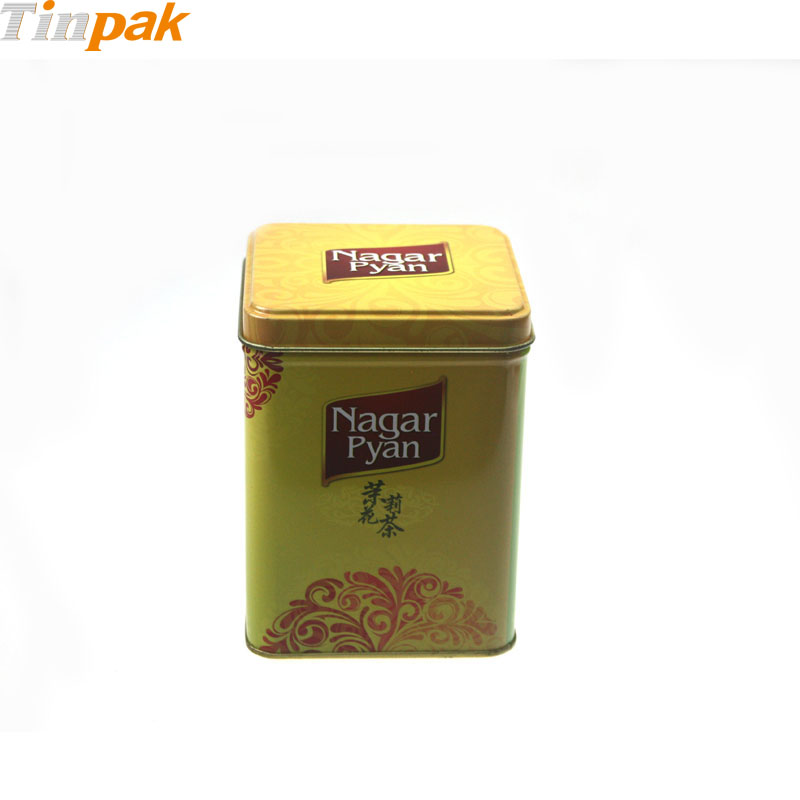 Custom Printed Square Tea Tins Factory