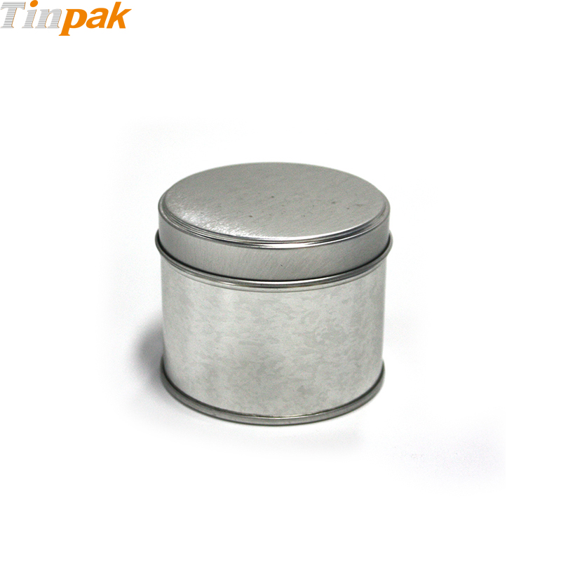 Round Stackable Welded Wax Tin