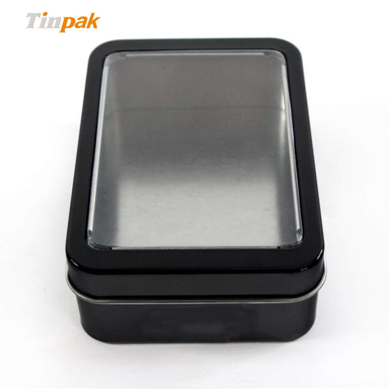 Wholesale Hand Spinner Tin Box with PVC Window