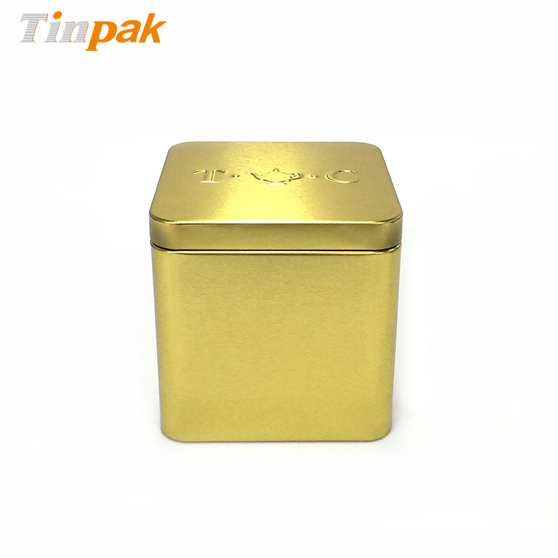 Food Grade Square Tea Tins Wholesaler