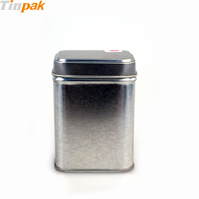 Plain rectangular seasoning tin box factory