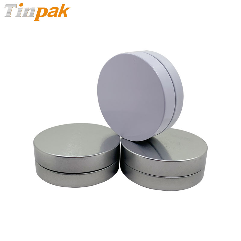 Round Screw Top Child-Resistant Packaging Tin Box for Cannabis-infused gummies