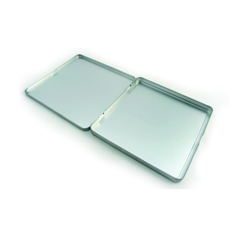 Square CD tin case